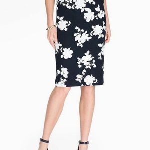 Talbots | 4P Floral Pencil Skirt